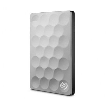 Disco Duro Externo Seagate Backup Plus Ultra Slim 2.5'', 2TB, USB 3.0, Platino - para Mac/PC - Envío Gratis
