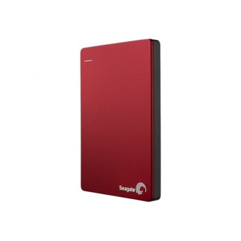 Disco Duro Externo Seagate Backup Plus Slim Portátil 3.5'', 2TB, USB 3.0, Rojo - para Mac/PC - Envío Gratis