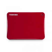 Disco Duro Externo Toshiba Canvio Connect II, 1TB, 5400RPM, USB 3.0, Rojo, con Acceso Remoto Mediante Internet - para Mac/PC - E