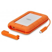 Disco Duro Externo LaCie Rugged Thunderbolt 2.5", 2TB, USB 3.0, Naranja, A Prueba de Agua, Polvo y Golpes - para Mac/PC - Envío 