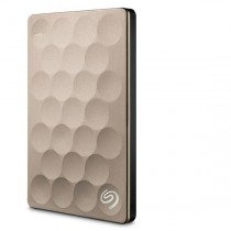 Disco Duro Externo Seagate Backup Plus Ultra Slim 2.5'', 1TB, USB 3.0, Oro - para Mac/PC - Envío Gratis