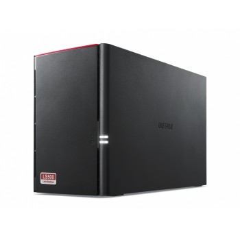 Buffalo LinkStation 520DN NAS de 2 Bahias, 2TB (2 x 1TB), Realtek RTD1195N 1GHz, USB 3.0, Negro - Envío Gratis