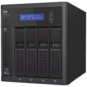 Western Digital My Cloud EX4100 NAS de 4 Bahías Hot Swap, 32TB, Marvell Armada 388 1.60GHz, USB, Negro - Envío Gratis