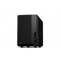 Synology Servidor NAS DS218 de 2 Bahías, Realtek RTD1296 1.40GHz, 2GB DDR4 - no incluye Discos - Envío Gratis