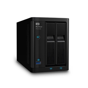 Western Digital My Cloud PR2100 NAS de 2 Bahías Hot Swap, 12TB, Intel Pentium N3710 1.60GHz, USB 3.0, para Mac/PC - Envío Gratis