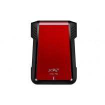 Adata Gabinete de Disco Duro EX500, 2.5'', SATA III, USB 3.0, Negro/Rojo - Envío Gratis