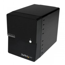 StarTech.com Gabinete de Disco Duro Externo eSATA USB 3.0 con 4 Bahías, 3.5'', SATA III, con Ventilador - Envío Gratis