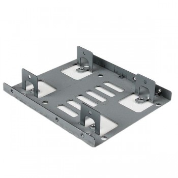 Bracket Adaptador Bandeja de Montaje 2 Unidades de Disco Duro de 2.5'' a 3.5'' - Envío Gratis