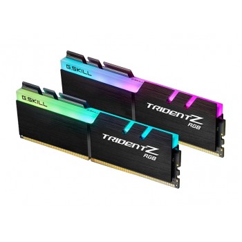 Kit Memoria RAM G.Skill Trident Z RGB DDR4, 3200MHz, 16GB (2 x 8GB), Non-ECC, CL16, XMP, 1.35v - Envío Gratis