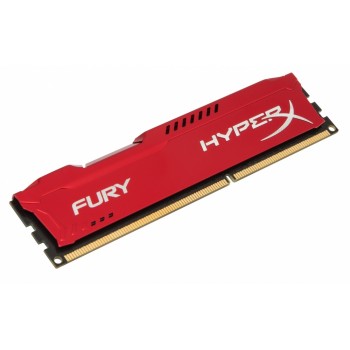 Memoria RAM HyperX FURY Red DDR3, 1600MHz, 4GB, Non-ECC, CL10 - Envío Gratis