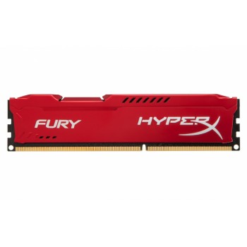 Memoria RAM HyperX FURY Red DDR3, 1600MHz, 8GB, Non-ECC, CL10 - Envío Gratis