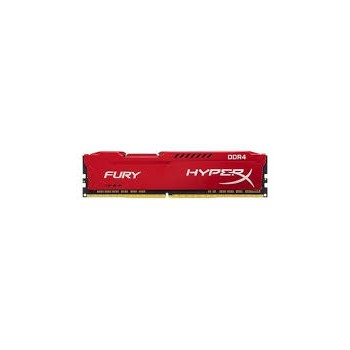 Memoria RAM HyperX FURY Red DDR4, 3200MHz, 8GB, Non-ECC, CL18, XMP, Single Rank x8 - Envío Gratis