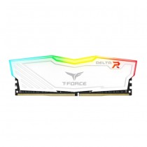 Memoria RAM Team Group Delta RGB White DDR4, 2400MHz, 8GB, Non-ECC, CL15 - Envío Gratis