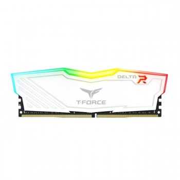 Memoria RAM Team Group Delta RGB White DDR4, 2400MHz, 8GB, Non-ECC, CL15 - Envío Gratis