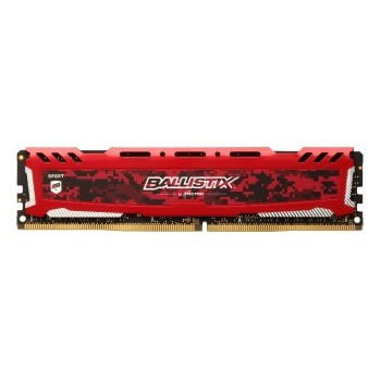 Memoria RAM Crucial Ballistix Sport LT DDR4, 2400MHz, 8GB, Non-ECC, CL16, XMP - Envío Gratis