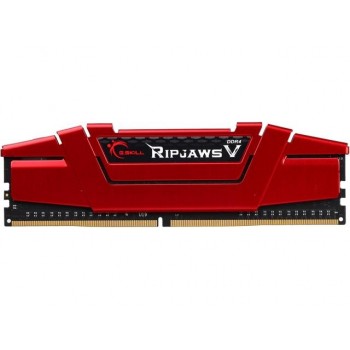 Memoria RAM G.Skill Ripjaws V DDR4, 2133MHz, 8GB, Non-ECC, CL17, Rojo - Envío Gratis