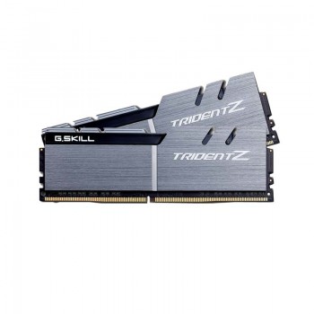 Kit Memoria RAM G.Skill DDR4 TridentZ, 3200MHz, 16GB (2 x 8GB), Non-ECC, CL16, Plata/Negro - Envío Gratis