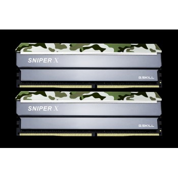 Kit Memoria RAM G.Skill Sniper X Classic Camo DDR4, 2400MHz, 16GB (2 x 8GB), Non-ECC, CL17 - Envío Gratis