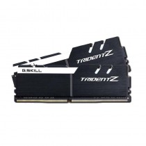 Kit Memoria RAM G.Skill DDR4 TridentZ, 3200MHz, 16GB (2 x 8GB), Non-ECC, CL16, Negro/Blanco - Envío Gratis