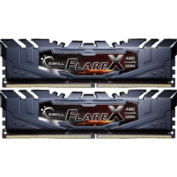 Kit Memoria RAM G.Skill Flare X DDR4, 2400MHz, 16GB (2 x 8GB), Non-ECC, CL16, XMP - Envío Gratis