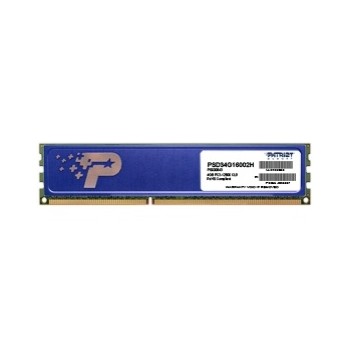 Memoria RAM Patriot PC3-12800 DDR3, 1600MHz, 4GB, Non-ECC, CL9 - Envío Gratis