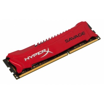 Memoria RAM HyperX Savage Red DDR3, 1600MHz, 8GB, Non-ECC, CL9, XMP - Envío Gratis