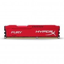 Memoria RAM HyperX FURY Red DDR4, 2933MHz, 8GB, Non-ECC, CL17, XMP, Single Rank x8 - Envío Gratis