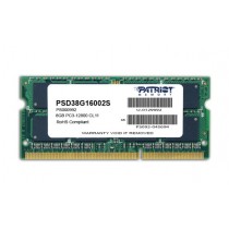 Memoria RAM Patriot PSD38G16002S DDR3, 1600MHz, 8GB, Non-ECC, CL11, SO-DIMM - Envío Gratis