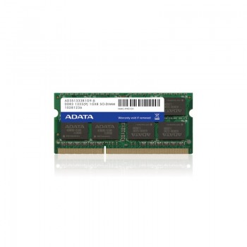 Memoria RAM Adata DDR3, 1333MHz, 1GB, CL9, 204-pin SO-DIMM - Envío Gratis