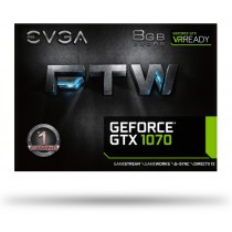 Tarjeta de Video EVGA NVIDIA GeForce GTX 1070, 8GB 256-bit GDDR5, PCI Express x16 3.0 - Envío Gratis