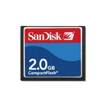 Memoria Flash Sandisk Standard, 2GB CompactFlash - Envío Gratis