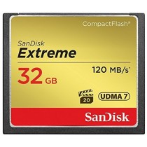 Memoria Flash SanDisk CF Extreme, 32GB CompactFlash - Envío Gratis