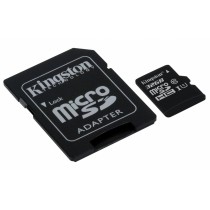 Memoria Flash Kingston, 32GB microSDHC Clase 10 UHS-I, con Adaptador SD - Envío Gratis