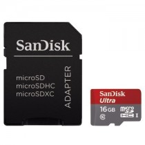 Memoria Flash SanDisk Ultra, 16GB microSDHC Clase 10 - Envío Gratis