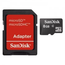 Memoria Flash SanDisk, 8GB microSD Clase 4 - Envío Gratis