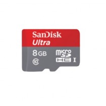 Memoria Flash SanDisk Ultra, 8GB microSDXC UHS-I Clase 10, con Adaptador para Android - Envío Gratis