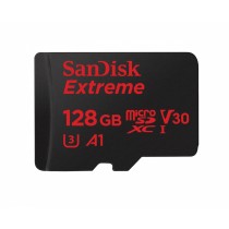 Memoria Flash Sandisk Extreme, 128GB MicroSDXC UHS-I Clase 10, con Adaptador - Envío Gratis