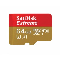 Memoria Flash SanDisk Xtreme, 64GB MicroSDXC UHS-I Clase 10, con Adaptador - Envío Gratis