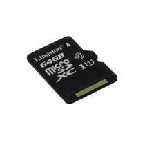 Memoria Flash Kingston, 64GB microSDXC Clase 10 UHS-I - Envío Gratis