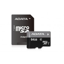 Memoria Flash Adata, 64GB microSDHC UHS-I Clase 10, con Adaptador - Envío Gratis