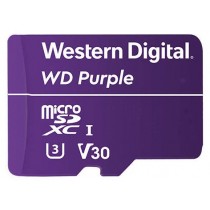 Memoria Flash Western Digital Purple, 128GB MicroSDXC V30 Class 3 (U3), para Videovigilancia - Envío Gratis