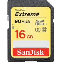 Memoria Flash SanDisk Extreme, 16GB SDHC UHS-I U3 Clase 10 - Envío Gratis