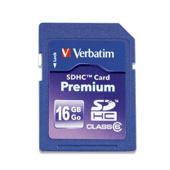 Memoria Flash Verbatim 96808, 16GB SDHC, UHS-I Clase 10 - Envío Gratis