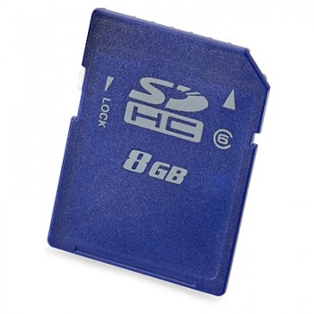 Memoria Flash HP, 8GB SDHC Enterprise Mainstream Clase 6, Azul - Envío Gratis