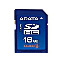 Memoria Flash Adata, 16GB SDHC Clase 4 - Envío Gratis