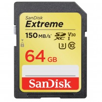 Memoria Flash Sandisk Extreme, 64GB SDXC UHS-I Clase 10 - Envío Gratis