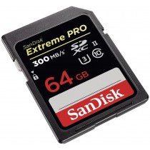 Memoria Flash SanDisk Extreme Pro 64GB SDXC UHS-II Clase 10 - Envío Gratis
