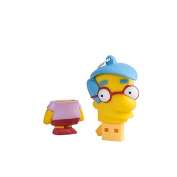 Memoria USB Tribe, 8GB, USB 2.0, Diseño Milhouse Los Simpsons - Envío Gratis