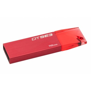 Memoria USB Kingston DataTraveler SE3, 16GB, USB 2.0, Rojo - Envío Gratis