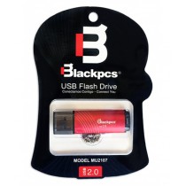 Memoria USB Blackpcs MU2107, 8GB, USB 2.0, Rojo - Envío Gratis